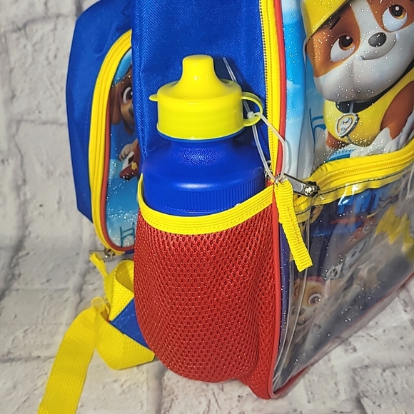 Paw Patrol  Heroes Nickelodeon Cartoon 5-piece Backpack accessories Set for boys - Picture 5 of 5